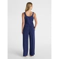thumbnail image 2 of No Boundaries Sleepwear Brami and Pants Set, 2-Piece Women’s, 2 of 4