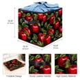 thumbnail image 3 of Fruit Foldable Storage Box with Handle, 10.8"x10.5"x10.6", Large Capacity for Storage Containers, Storage Baskets, and More!, 3 of 6