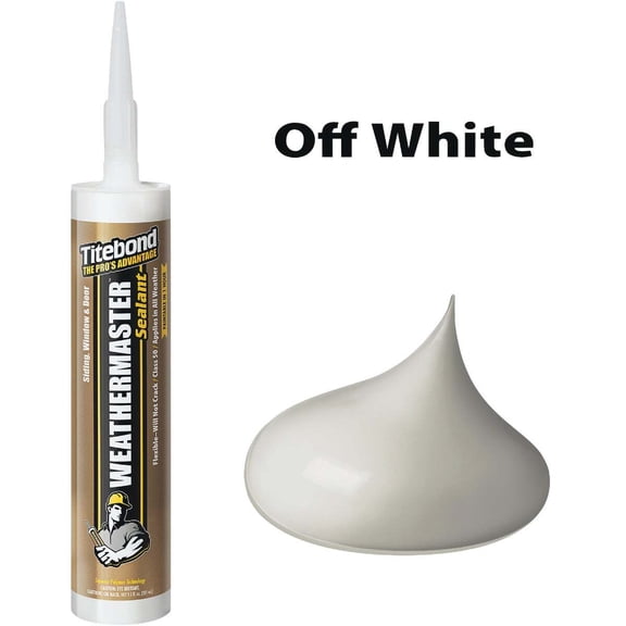 Titebond WeatherMaster White Superior Polymer Sealant 10.1 oz.