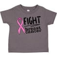 thumbnail image 3 of Inktastic Fight Breast Cancer Pink Ribbon Boys or Girls Toddler T-Shirt, 3 of 5