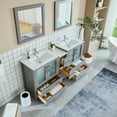 thumbnail image 4 of Vanity Art 72 in. W Double Sink Bathroom Vanity with Ceramic Top and Two Free Mirrors, 4 of 9