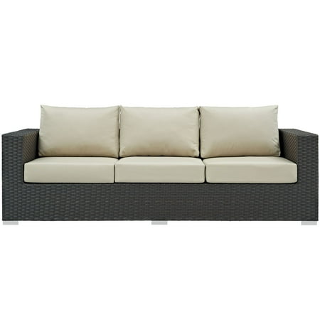 - Modway Sojourn Outdoor Patio Sunbrella Sofa, Multiple Colors