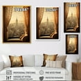 thumbnail image 4 of Designart "Excitement of Red Sporting Football Game III" Cityscapes Framed Wall Art - Industrial Yellow New York City Bedroom Framed Canvas Wall Art, 4 of 6