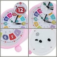 thumbnail image 3 of REGALWOVEN Mechanical Alarm Clock Colorful Cartoon Design, Easy-to-Set Knob for Living Room Blue 4.3"L x 1.6" x 4.3"H, 3 of 5
