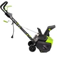 thumbnail image 2 of Earthwise SN71022 22-Inch 14-Amp Electric Corded Snow Thrower with LED Lights, 2 of 4