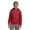Deep Red, variant on Sport Tek Teen Unisex Regular Plain Long Sleeves Pullover Deep Red Small