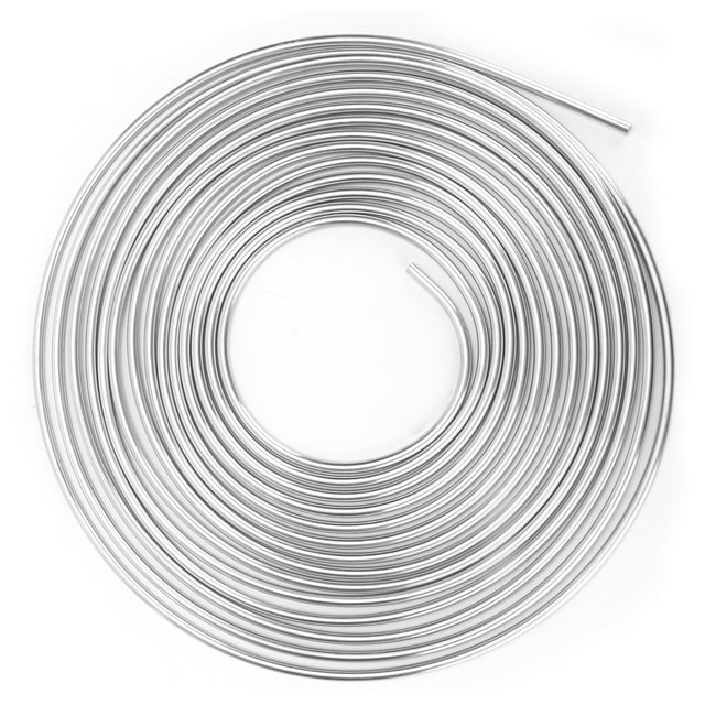 Brake Line, Reliability Brake Pipe Coil 25ft For Hydraulic Braking Systems Fuel Systems Transmission Systems Gold,Silver