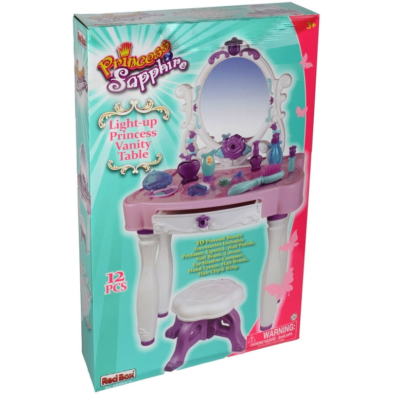 Red Box Pretend Play Light Up Princess Vanity Table - Walmart.com