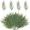 60 Pcs, variant on 60 count Artificial Pine Branches- 13.7 Inches Greenery Pine Sprigs- Plastic Faux Pine Picks for Christmas DIY Garland Wreath Floral Garden Decoration