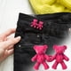 thumbnail image 3 of Cute Bear No-Sew Waist Button, Jean Buttons Pins For Loose Jeans Waist Button, No Sewing Required, Waist Tighten Metal Waist Button Pin For Jeans, 3 of 3