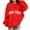Red, variant on FAOWME Girls Boys Hoodie Long Sleeve Soft Sweatshirt Graphic Hoody Kids Cute Pullovers Tops Pink 3-4 Years