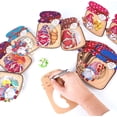 thumbnail image 3 of 48 Pack Valentine Gift Cards for Kids Classroom, Gnome Mason Jar Valentines Day Cards with Treat Bags, DIY Candy Valentines for School Exchange Party Favors (Candy Not Included), 3 of 9