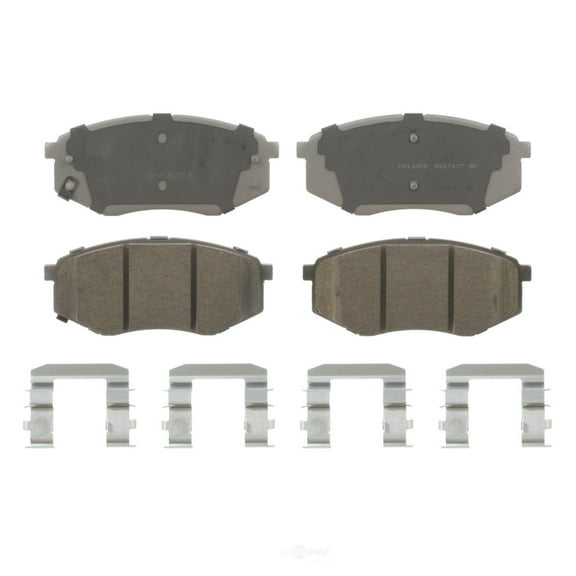 Disc Brake Pad Set Fits select: 2010-2013 HYUNDAI TUCSON, 2011 KIA SPORTAGE