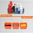 thumbnail image 4 of Pegboard Hooks Kit,ENJOYWOOD 155PCS/SET Peg Board Accessories Organizer Kit with Various  Hooks,Bins,Baskets,Fit 1/8 or 1/4 inch Pegboard for Garage Workshop Wall Hanging Tools, 4 of 9
