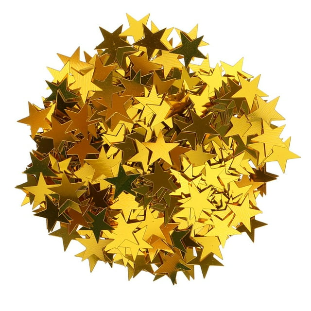 Estrella de PVC para Navidad, cumpleaños, fiestas, carnavales y decoración de jardín. 10mm