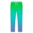 thumbnail image 5 of Wavsuf 2pcs Jogger Set Men Long Sweatsuits Sets for Mens Tight Shirt Sweatshirt and Sweatpants Green Size 4XL, 5 of 7