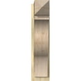 thumbnail image 2 of Ekena Millwork 8"W x 22"D x 34"H Funston Rough Sawn Arts and Crafts Outlooker, Douglas Fir, 2 of 4