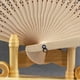 thumbnail image 4 of Abanico Plegable Tallado A Mano para Fiesta, Boda, Moda, , Madera, Vintage, , Antigüedad A, 4 of 5