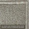 thumbnail image 6 of Custom Size Anti-Slip Machine Washable Loop Pile Sand Beige Runner Rugs ( 5' x 26"), 6 of 6