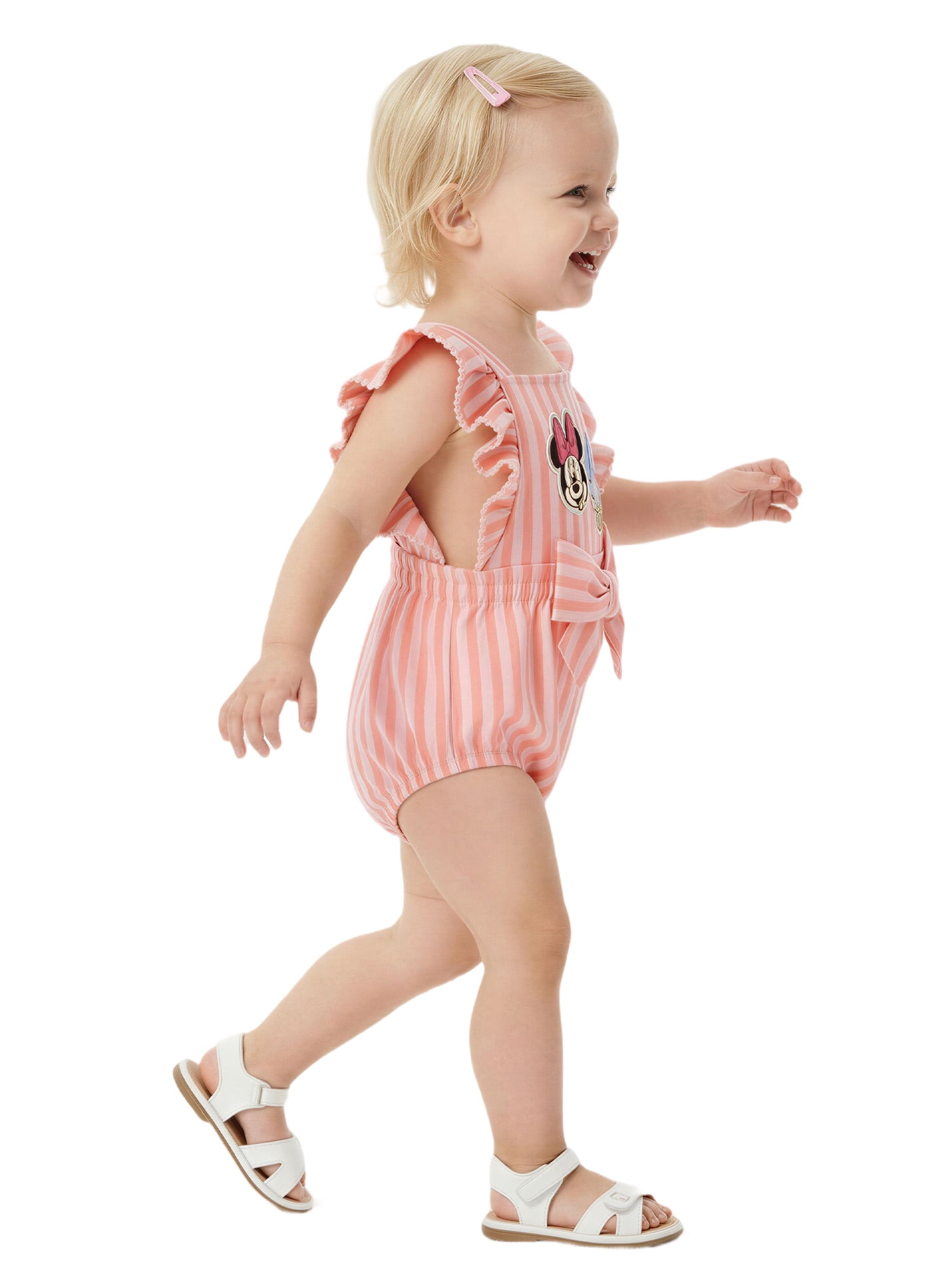 Minnie & Daisy Baby Girl Romper, Sizes 0/3 Months-24 Months