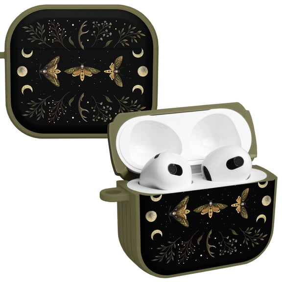 Episodic Drawing Enchanted Collection HDX Case Cover for Apple AirPods Gen 3 (Death Moths) by Affinity Bands