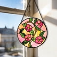 thumbnail image 3 of ERK 1Pcs Stained Window Hanging For Home Garden With Crystal Reflective, 3 of 5