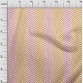 thumbnail image 2 of oneOone Cotton Silk Fabric Stripe & Herringbone Geometric Print Sewing Fabric BTY 42 Inch Wide, 2 of 4