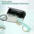 thumbnail image 6 of 2 Pack Eyeglass Case Hard Shell with Foldable Design, Portable Sunglass Case for Glasses Protection , Lightweight, 6 of 7