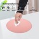 thumbnail image 1 of Mouse pad, double sided mouse pad Small round PU leather mouse pad with stitched edges Waterproof mouse pad, 1 of 4