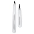 thumbnail image 2 of Plastic Front Rear Mudguard Set, 1 Pair  Reflective Strip Bike  Mudguard for Mountain Road Folding Bike, 2 of 8