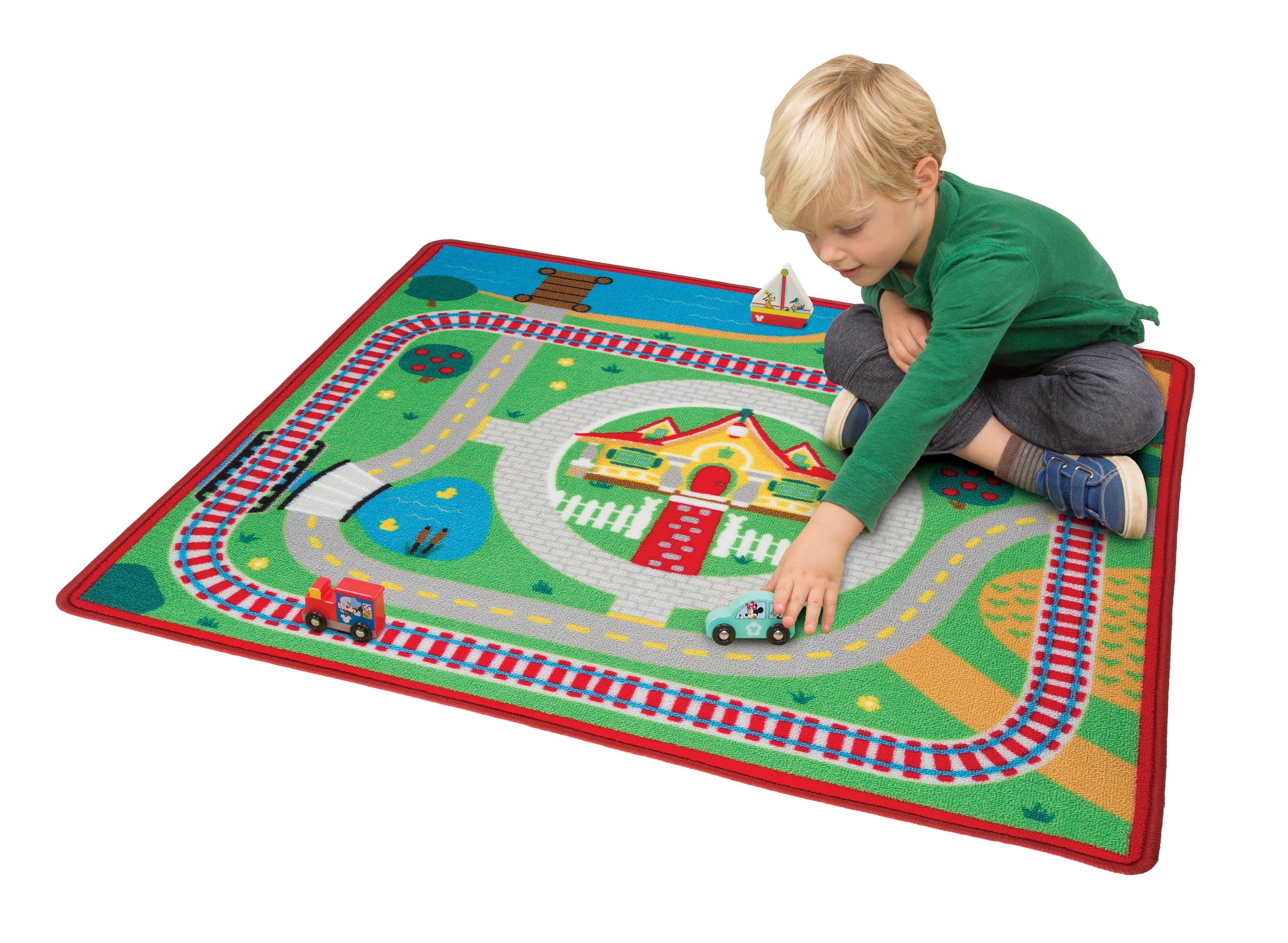 Melissa Doug Disney Mickey Mouse Clubhouse Activity Rug