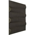 thumbnail image 2 of Ekena Millwork 19 5/8"W x 19 5/8"H Naomi EnduraWall Decorative 3D Wall Panel, Universal Aged Metallic Weathered Steel (12-Pack for 32.04 Sq. Ft.), 2 of 6