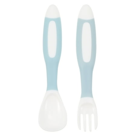 

Baby Utensils Fork Training Spoon Tableware Eating Toddler Dinning Utensil Children Cutlery Kids Learning Fruit Set