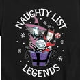 thumbnail image 3 of The Nightmare Before Christmas - Naughty List Legends - Toddler And Youth Short Sleeve Graphic T-Shirt, 3 of 5