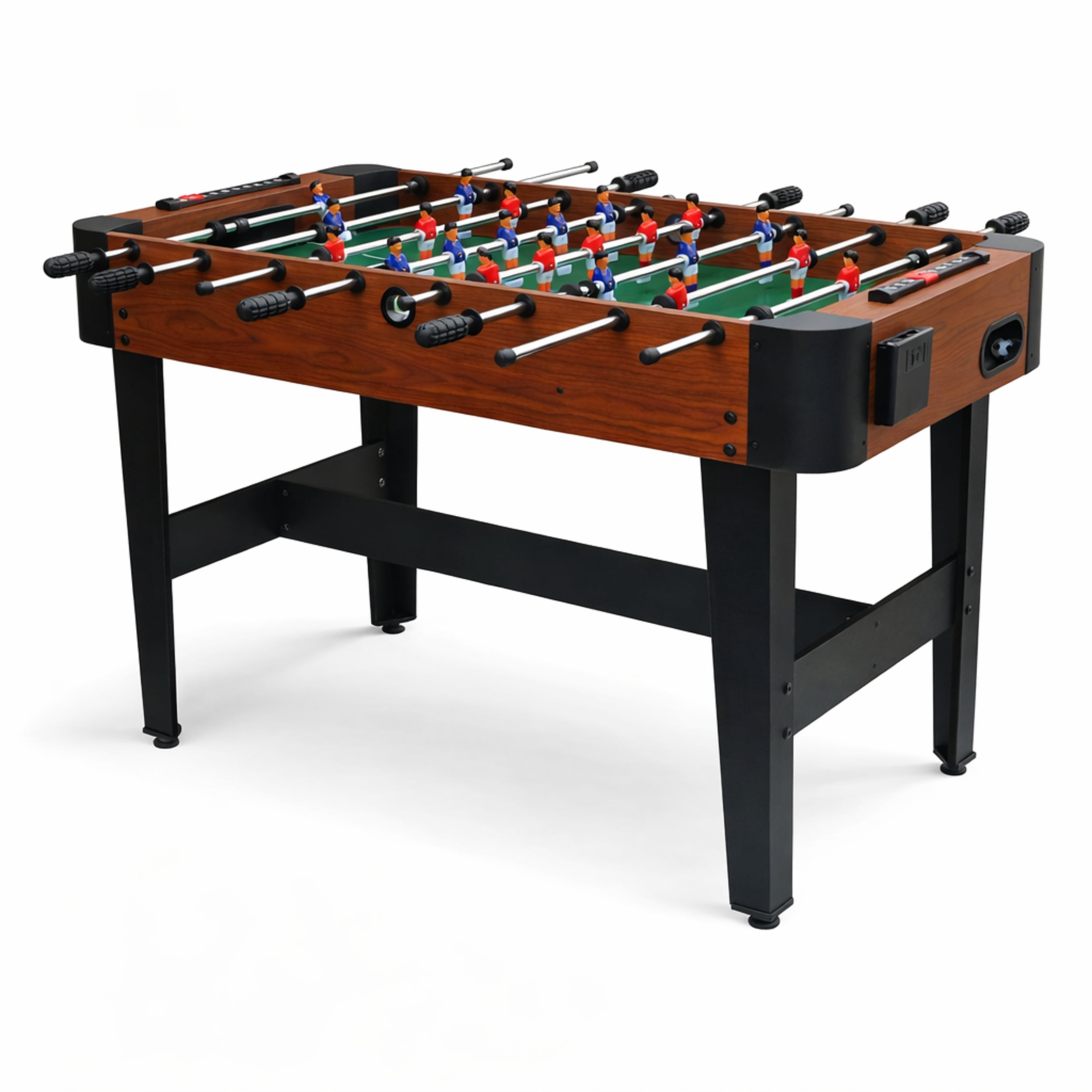 GOMYHOME 48" Foosball Table for Adults, MDF Soccer Game Table with Steel Rods and Scoring