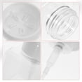 thumbnail image 3 of PBPBOX 2Pcs Refillable Transparent Soap Dispenser Bottles with Leak Proof Pump for Home Bathroom Use, 3 of 8