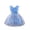 Blue, variant on Fozruso Toddler Baby Girls Tule Tutu Dress Ruffle Sleeve Flufy Dresses Cute Summer Sundess For Party Beach Casual Little Girls Fluffy Summer Dresses,Sizes 2-3 Years