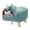 Dinosaur, variant on Tnarru Animal Footstool Foot Rest Cartoon Creative Animal Shaped Shoe Changing Stool Pouffe Chair for Entryway Nursery Easy to Clean Dinosaur