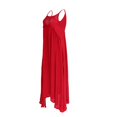 thumbnail image 1 of Vestido de una pieza para mujer de talla grande, estilo formal o informal, minifalda, rojo/verde METRO, 1 of 8