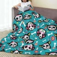 thumbnail image 6 of Pofeuu Skull Cat Print Ultra-Soft Micro Fleece Blanket,for Bed Or Sofa,All Season Throw Blankets Flannel Blanket-60"x50", 6 of 7