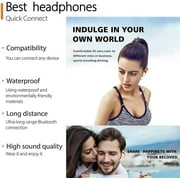 I12 True Wireless In Ear Earbuds, White