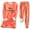 000-New02- Orange, variant on Yes I'm Still Freezing Sherpa Thermal Sets for Women 2025 Fall Winter Drawstring Sweatpants Lounge Wear 2 Piece Set Thickened Plush Long Sleeve Pullover Pajamas Sets Sleepwear Pink,XL