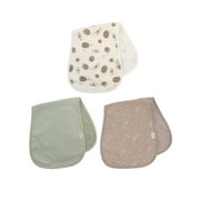 Neat Solutions 3 Pack Newborn Muslin Unisex Burp Cloths