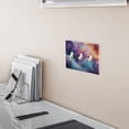 thumbnail image 6 of Dailycode Light Switch Plate Covers 2 Gang Wall Plate Plastics Outlet Covers for Kitchen Home Office Decor Vibrant Colors Swirling Clouds, 6 of 8