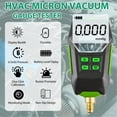 thumbnail image 3 of Digital Vacuum Meter, Digital Vacuum Gauge Auto Shutdown 0-10000Pa  for Atmospheric Environment, 3 of 7