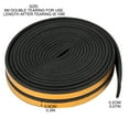 thumbnail image 3 of Uuiauoio Window Door Strip Seal Strip Tape,10m/33ft Door Seal for Windows Self Adhesive Foam Door Insulation Strip for Windows Door Weather Stripping Draft Excluder Strip, 3 of 4