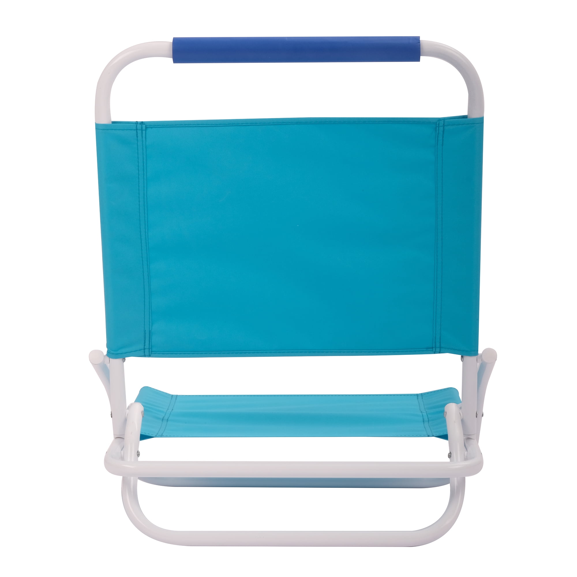 Mainstays Folding Beach Sand Chair, Teal