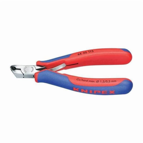 Knipex Electronics Oblique 27 Degree End Cutting Nippers w/ Small Bevel - MultiGrip