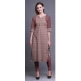 thumbnail image 2 of Bimba Cotton Panel Kurta Printed Women Straight Kurti Indian Summer Clothing-X-Large, 2 of 6