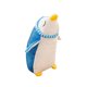 thumbnail image 1 of Juguete suave para perros, juguete chirriante para perros, juguetes de enriquecimiento, juguete resistente a las mordeduras para perros para correr Pingüino, 1 of 9